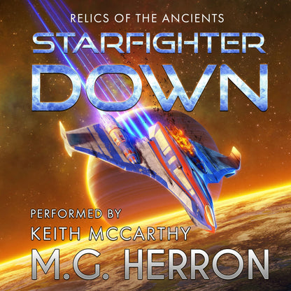 Book 1: Starfighter Down (Audiobook) - MG Herron Books