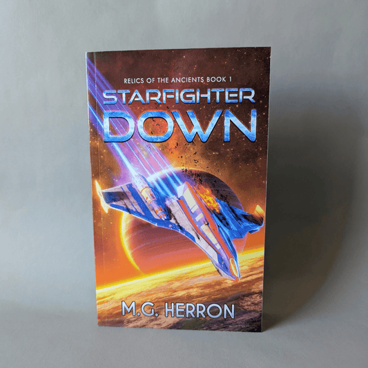 Book 1: Starfighter Down (Paperback) - MG Herron Books