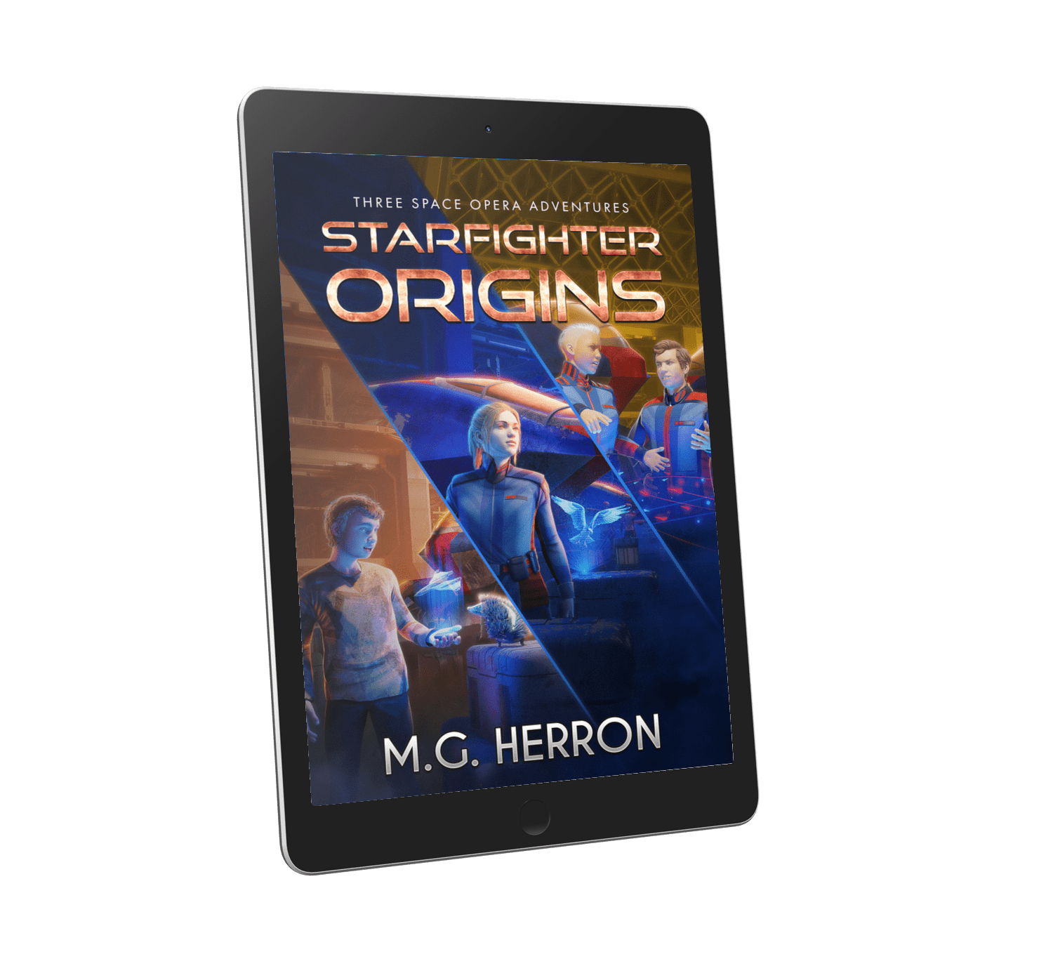 Books 1 - 3: Starfighter Origins - MG Herron Books