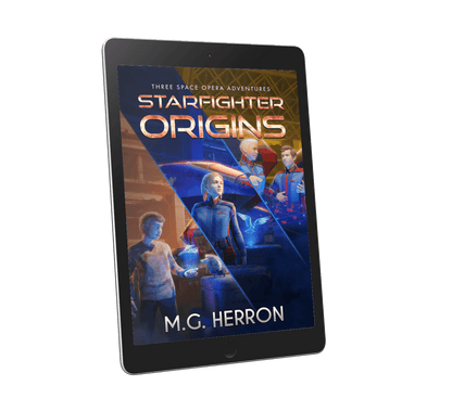 Books 1 - 3: Starfighter Origins - MG Herron Books